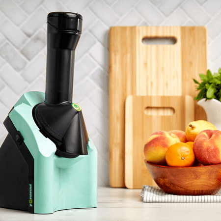 Yonanas - Classic Vegan Non-Dairy Frozen Fruit Soft Serve Dessert Maker, Includes 36 Recipes, 200 Watts - Mint