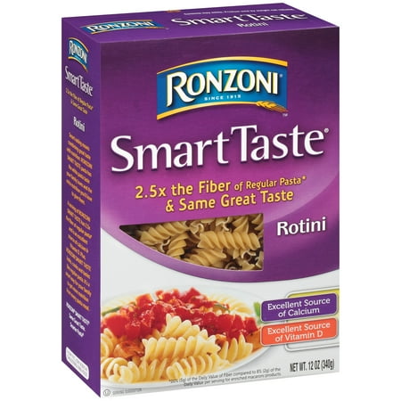 Ronzoni® Smart Taste® Rotini Pasta 12 oz. Box - Walmart.com