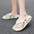 thumbnail image 5 of Mens Sport Recovery Sandals Plantar Fasciitis Soft Cushion Lightweight Orthotic Slides for Men, 5 of 5