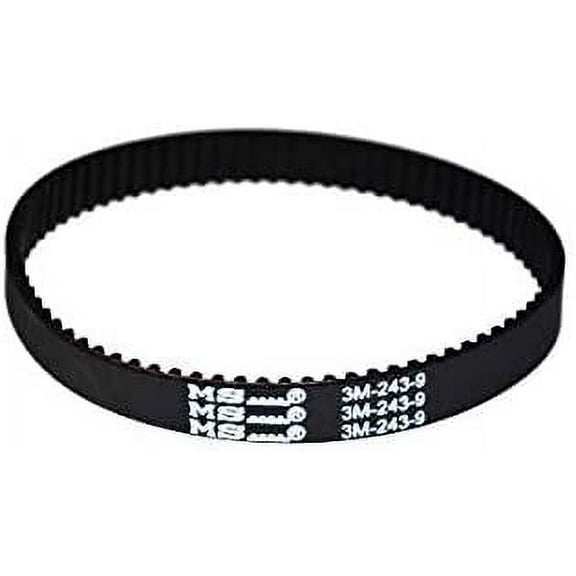 Replacement Part For Bissell Geared Belt for 2087,20872, 20874, 20878, 2087R, 2087Q, 20871 Upright Vacuum Cleaner # 1608840 (2 Belt)