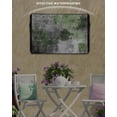 thumbnail image 2 of Sage Green Grey Outdoor TV Cover 52 to 55 inch Modern Graffiti Brush Art Abstract Waterproof Dustproof TV Covers for Outside with Zipper Remote Control Pocket Flat Screen Protectors, 2 of 7