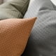 thumbnail image 4 of Nvzi 4 fundas de almohada de cuero texturizado tejido con estampado verde, funda de almohada colorida, ilumina el paisaje de tu dormitorio 23,62 x 23,62 pulgadas (verde), 4 of 5