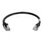 UPC: 0757120007067 | C2G Cat6a Snagless Shielded (STP) Network Patch Cable – patch cable – 1 ft – black