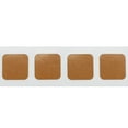 thumbnail image 2 of Autocollants Carrés Tan 1 Pouces Carré Lot de 500, 2 of 2