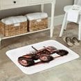 thumbnail image 7 of Pofeuu Farm Tractor Print Flannel Doormats Rug16"x24"Rug Washable Doormats Indoor Outdoor Rugs for Layered Front Door Mats, Porch, Kitchen, Entryway, 7 of 7