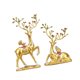 thumbnail image 5 of 2 estatuas de ciervos Strade Fareast Limited figuras decorativas de resina Oro, 5 of 8