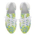 thumbnail image 5 of Flower Dress Pattern Walking Shoes for Men Woman Lightweight Tennis Fashion Elastic Sports Shoes Cushion Basketball Shoes, 5 of 7