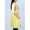 thumbnail image 4 of Princess Girl's woven tops Lemon Yellow, 4 of 5
