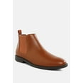 thumbnail image 2 of Fraser Men's Faux Leather Chelsea Boots, 2 of 11