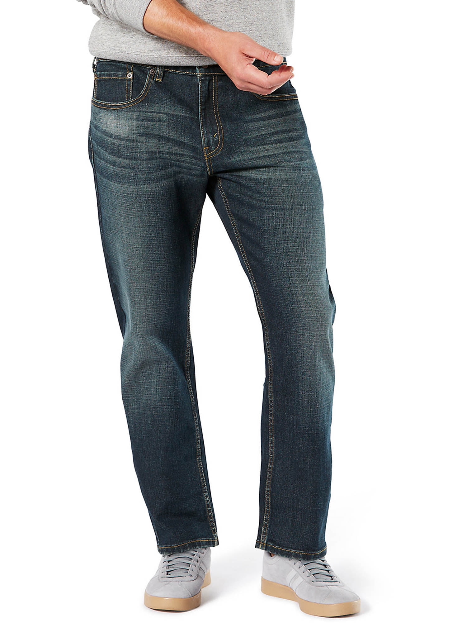 Signature by & Co. Men's Relaxed Fit Jeans - Walmart.com