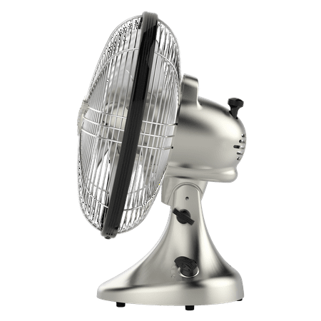 Vornado - Silver Swan Oscillating Vintage Fan - Brushed Nickel