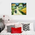 thumbnail image 4 of Nawypu Van Gogh Canvas Wall Art - Street and Steps in Auvers with Figures - Van Gogh Paintings Reproduction Abstract Artwork Prints Poster Landscape Pictures for Home Office Wall Decor, 4 of 4
