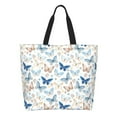 thumbnail image 1 of Easygdp Butterfly Bolsas Tote para Mujer, Bolsos de Hombro para Viaje, Bolsos de Mano de Gran Capacidad para Compras y Trabajo, 1 of 8