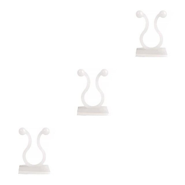 Yuarrent Sujetador de plástico para escalada de pared de plantas, gancho de soporte de vid de montaje en pared atado con flores, Clips fijos, Type1 NO1