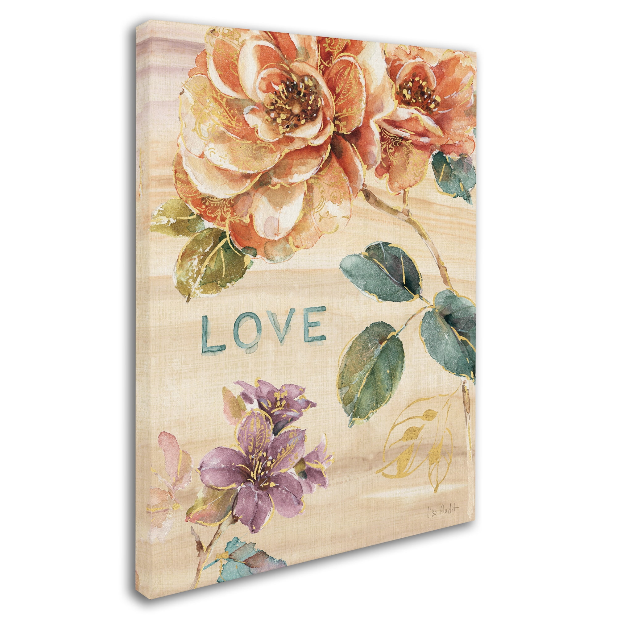 Trademark Fine Art "Spiced Nature VII Marble" Canvas Art by Lisa Audit