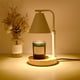 thumbnail image 1 of Lámpara calentadora de velas con brillo ajustable y temporizador | Fundidor de cera sin llama para decoración del hogar, aromaterapia y dormitorio | Lámpara de mesa regulable con bombilla halógena, 1 of 7