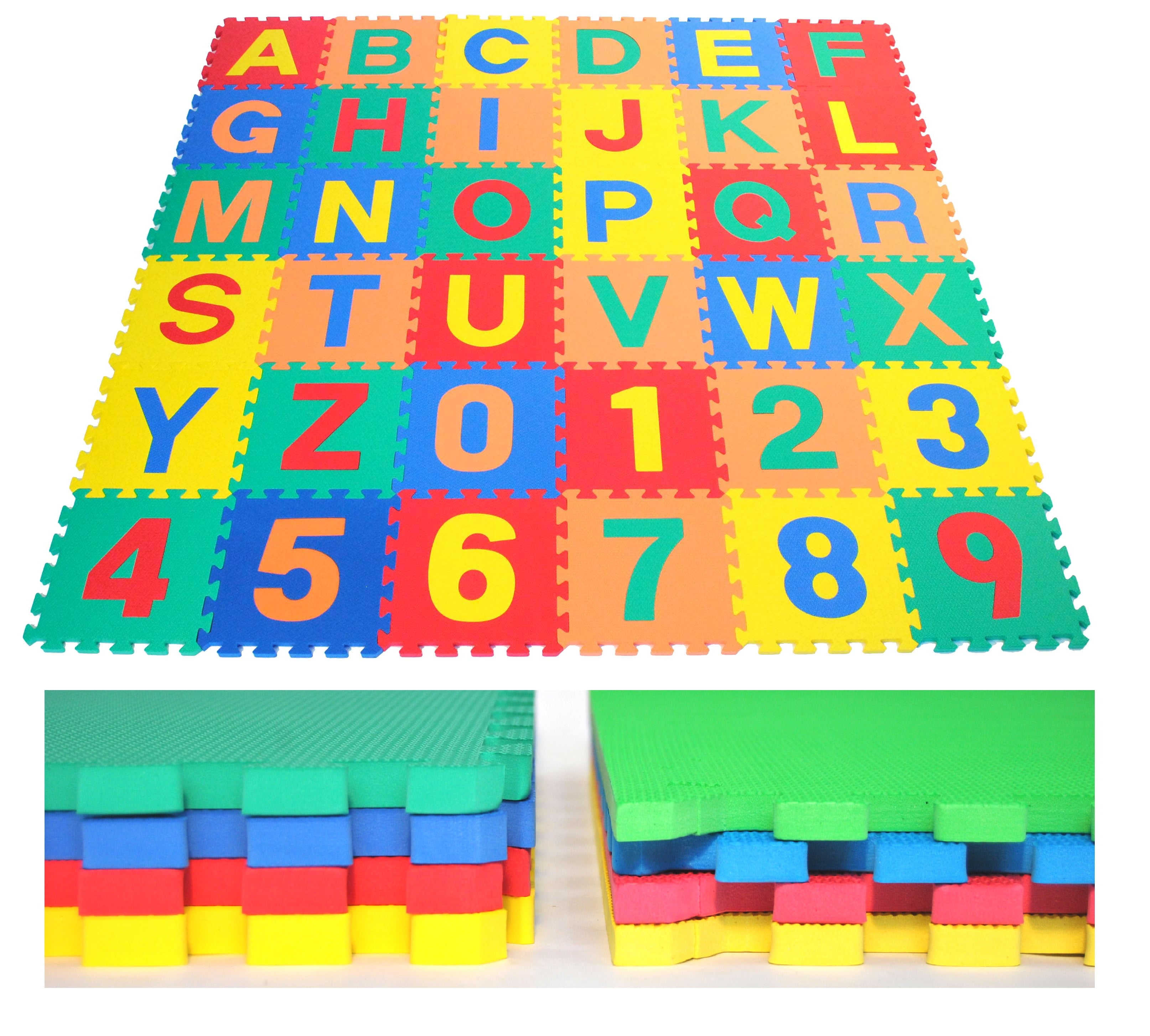 play mat letters & numbers set