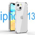 thumbnail image 1 of Funda transparente de 4 piezas para iPhone 13 (solamente) de 6,1 pulgadas, protección de cuerpo completo, cubierta resistente a prueba de golpes para iPhone 13 - (transparente), 1 of 2