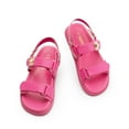 thumbnail image 4 of DREAM PAIRS Women's Comfortable Open Toe Flat Sandals Fashion One Band Summer Dessy Sandals, 4 of 8