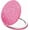 Pink-round, variant on Cute Heart Shaped Compact Mirror for Women,Magnifying Travel Mirror with Glitter,Small Pocket Mirror,Portable 2 x 1x Magnification Folding Makeup Mirror,Cosmetic Mirror for Gift