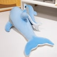 thumbnail image 5 of Simulation Dolphins Plush Toy, Lifelike Stuffed Animal Doll, Lint Cuddly Companion, Sleep Pillow Decor, Kids Stuffed Toy, Ocean Animal Gift, Dolphin Plushie, 5 of 6