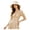 Beige, variant on Mwjwdo Women’s Minimal Solid Wide Brim Bucket Sun Hat with Extended Flat Brim for Lawn Picnics Black