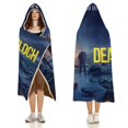 thumbnail image 3 of Dead Loch Manta Capa con Capucha Anti-Bolitas, Manta de Lana Ártica Suave, Manta Portátil de Felpa Ligera y Lujosa, Poncho para Siesta en Casa y Oficina, 100*130cm, 3 of 6