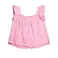 thumbnail image 4 of Jessica Simpson Baby Girls' Layette Bloomer set with Sunhat Sizes 0-24M, 4 of 13