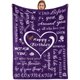 thumbnail image 1 of Regalos de cumpleaños para mujeres, manta de 60 x 50 pulgadas, decoraciones de feliz cumpleaños para mujeres, manta de franela súper suave, las mejores ideas para regalos de cumpleaños, 1 of 7