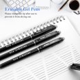 thumbnail image 2 of Erasable Gel Pens, 12 Pcs Erasable Pen Fine Point 0.5mm, Black Erasable Gel Ink Pen with Comfort Grip and Cap, Make Mistakes Disappear for Drawing Writing Planner and Crossword Puzzles, 2 of 6