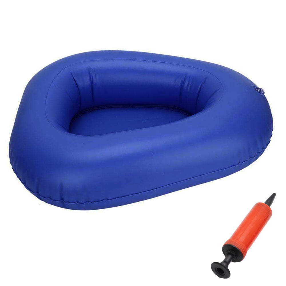 Medical Bed Pan, Washable Portable Inflatable Anti Bedsore Toilet