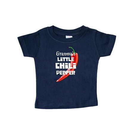 

Inktastic Granma s Little Chili Pepper Gift Baby Boy or Baby Girl T-Shirt