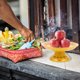thumbnail image 2 of EeaseMX 1 plato de cerámica para sacrificios, plato de fruta budista zen, bandeja para servir en el templo., 2 of 8