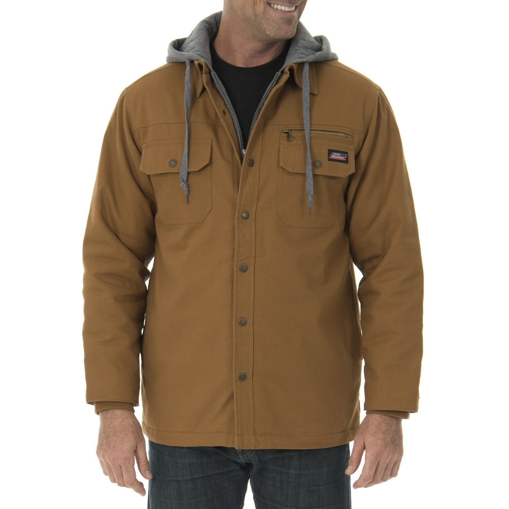 Genuine Dickies Genuine Dickies Men's Canvas Shirt Jacket Walmart