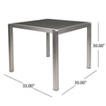 thumbnail image 4 of Square Aluminum Tabletop / Suitable for Indoor & Outdoor Dining, 4 of 4