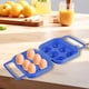thumbnail image 3 of Recipiente Portátil para Huevos - Material ABS, Diseño a Prueba de Golpes, Almacenamiento en 6 Rejillas, para Cocina Camping Picnic, 3 of 6