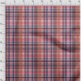 thumbnail image 2 of oneOone Viscose Jersey Fabric Madras Check Printed Craft Fabric BTY 60 Inch Wide, 2 of 4