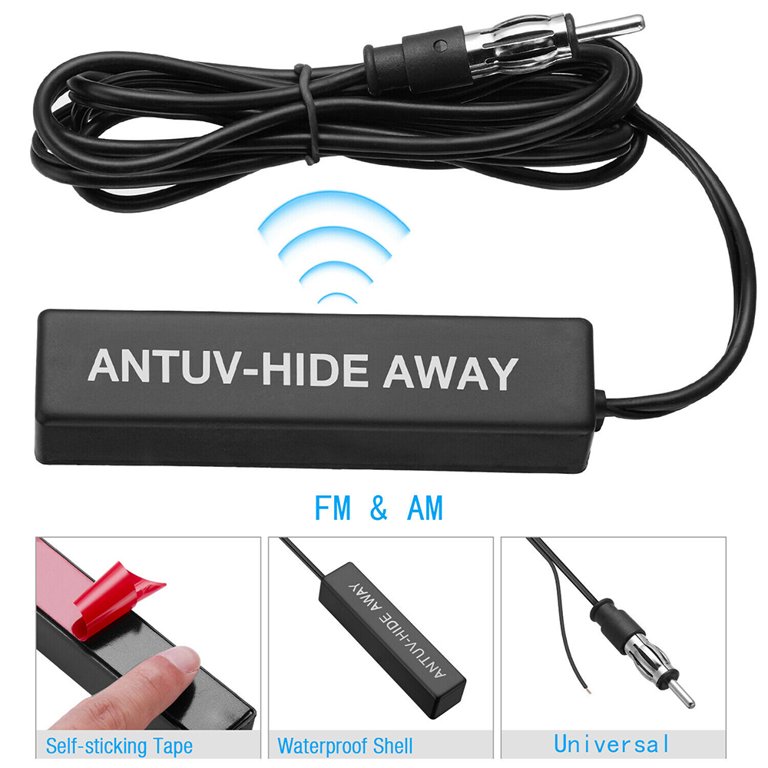 Long Range Am Fm Car Antenna New GM Hidden Amplifier Antenna Kit 12V ...
