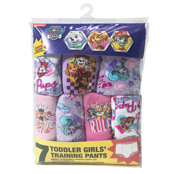 PAW Patrol Paw Patrol Training Pants, 7Pack (Toddler Girls