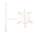 thumbnail image 2 of Juguete de dentición para bebé, de grado alimenticio, libre de BPA, evita que se coma las manos, mordedor de tortuga de dibujos animados para bebé, color beige., 2 of 14