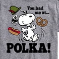 thumbnail image 3 of Peanuts - You Had Me At Polka - Men's Short Sleeve Graphic T-Shirt, 3 of 6
