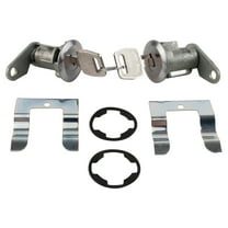 TRQ Door Lock Cylinder Set Fits 1962-1980 Ford 1965-1980 Mercury BDA12571