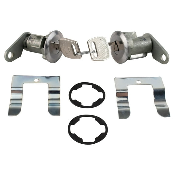 TRQ Door Lock Cylinder Set Fits 1962-1980 Ford 1965-1980 Mercury BDA12571