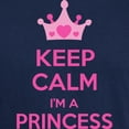 thumbnail image 3 of CafePress - Keep Calm I'm A Princess Dark T Shirt - Men's Classic Graphic Cotton T-Shirt, 3 of 4