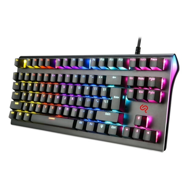 Clavier de jeu plat avec éclairage RGB
