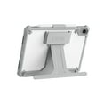 thumbnail image 5 of UAG iPad 11" A16 11th Gen 2025, 10.9" 10th Gen 2022 Case A3354 A3355 A2696 Protective Folio Cover w/ Hand Strap Pencil Holder & Kickstand, Scout Healthcare White/Gray, 5 of 8