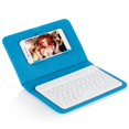 thumbnail image 1 of Portable Pu Leather Wireless Keyboard Case Protective With Phone Clip Case Holder Full Protection, 1 of 8