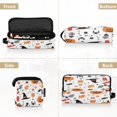 thumbnail image 5 of Hair Tools Travel Bag with Removable Heat Resistant Mat for Straighteners, Curling Iron and Haircare Accessories Halloween Doodle, 5 of 8