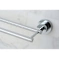 thumbnail image 3 of Kingston Brass Concord Dual 24 Inch Wall Mounted Towel Bar in Polished Chrome, 3 of 5