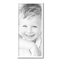 thumbnail image 2 of ArtToFrames 13" x 29" Contemporary White Picture Frame, 13x29 inch White Wood Poster Frame (WOM-4164), 2 of 8